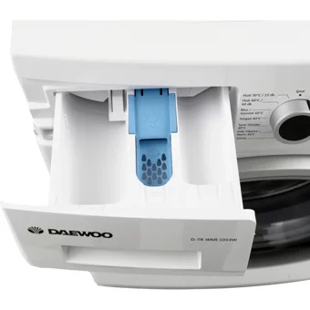 Daewoo TR WMI 1014W 8 kg 1400 Devir C Enerji Sınıfı Buharlı Beyaz Solo Çamaşır Makinesi