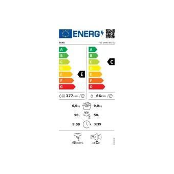 Teka TK3 1490 WD 9 kg 1400 Devir A Enerji Sınıfı Beyaz Kurutmalı Solo Çamaşır Makinesi