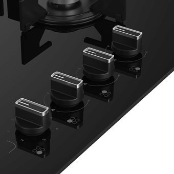 Arçelik OXD T 602 ES Siyah Cam 4 Gözlü Gazlı ve Elektrikli Ankastre Ocak