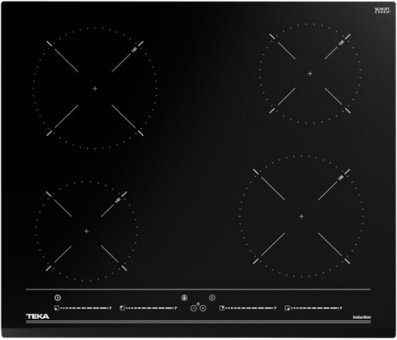 Teka IZC 64010 BK MSS Siyah Cam 4 Gözlü Dokunmatik İndüksiyonlu Ankastre Ocak