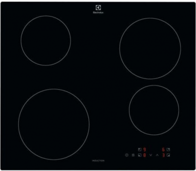 Electrolux LIB60420CK Vitroseramik 4 Gözlü Dokunmatik İndüksiyonlu Ankastre Siyah Ocak