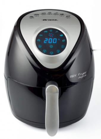 Ariete Airy 4616 (00C461600AR0) Airfryer 2.6 lt Tek Hazneli Led Ekranlı Yağsız Sıcak Hava Fritözü Siyah