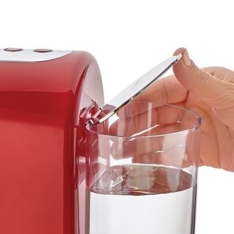 Korkmaz Kahvekolik Aqua A862 Tek Hazneli Otomatik 1200 ml Su Hazneli  4 Fincan Közde Kahve Tadında Akıllı 700 W Kırmızı Türk Kahvesi Makinesi