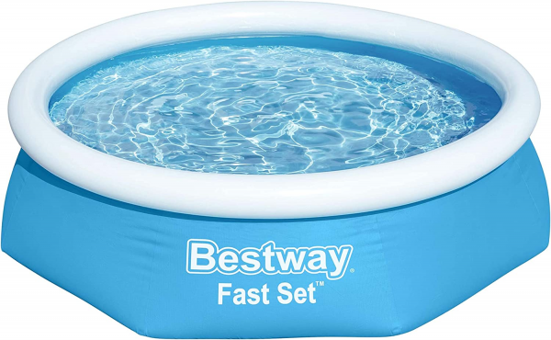 Bestway 57448 Gölgelikli 244 x 244 cm Yu Aile Boyulak Aile Boyu Şişme Havuz