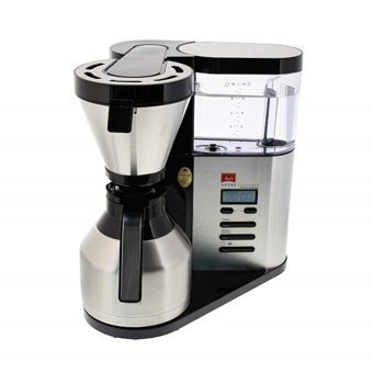 Melitta AromaElegance Therm DeLuxe Zaman Ayarlı Filtreli Karaf 1250 ml Hazne Kapasiteli 15 Fincan 1450 W İnox Filtre Kahve Makinesi