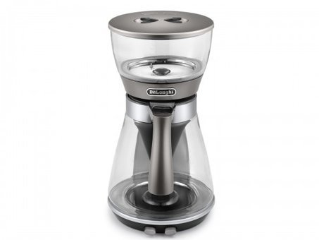 DeLonghi Clessidra ICM 17210 Filtreli Karaf 1250 ml Hazne Kapasiteli 1800 W Gümüş Filtre Kahve Makinesi