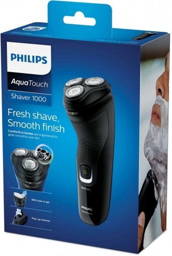 Philips S1223/41 Tek Başlıklı Sinekkaydı Islak Döner Başlıklı Kablosuz Tıraş Makinesi