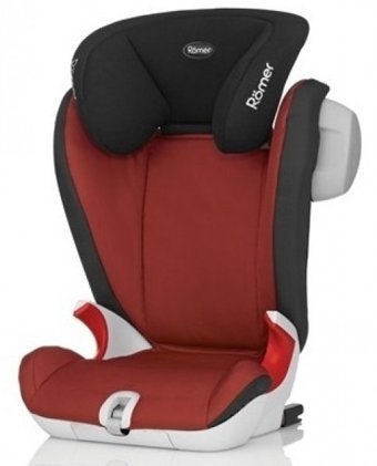 Britax Römer Kidfix SL Sict Isofix Yatabilen Yükseklik Ayarlı Sürüş Yönü Oto Koltuğu Kırmızı