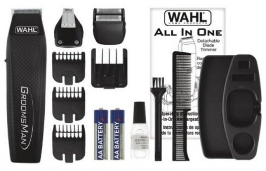 Wahl 5537-3016 Saç Sakal ve Ense 4 Başlıklı Çok Amaçlı Kablosuz Tıraş Makinesi
