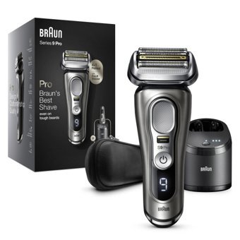 Braun 9 Pro Series 9465 Tek Başlıklı Sinekkaydı Islak Folyo Kablosuz Tıraş Makinesi