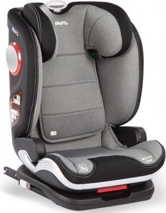 Kraft Mercury Emniyet Kemeri-Isofix Sürüş Yönü Oto Koltuğu Gri