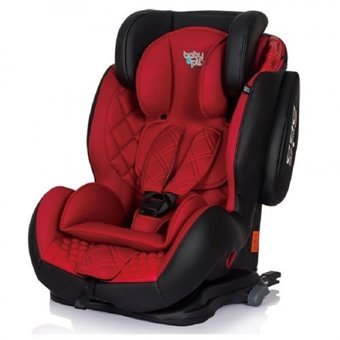 Baby Plus Premium Thunder Emniyet Kemeri-Isofix 9-36 kg Yükseklik Ayarlı Sürüş Yönü Oto Koltuğu Kırmızı