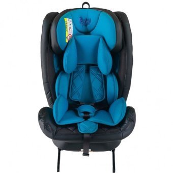 BabyHope Carisma BH-5260 Emniyet Kemeri-Isofix 360 Derece Dönen 9-36 kg Yatabilen Yükseklik Ayarlı Sürüş Yönü Oto Koltuğu Mavi