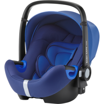 Britax Römer Baby Safe Emniyet Kemeri-Isofix Adac Sertifikalı Yatabilen Yükseklik Ayarlı Çift Yönlü Oto Koltuğu Mavi