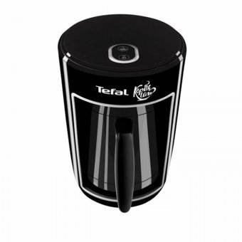 Tefal Köpüklüm Tek Hazneli Otomatik 280 ml Su Hazneli  4 Fincan Akıllı 735 W Siyah Türk Kahvesi Makinesi