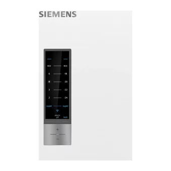 Siemens KG56NAIF0N Çift Kapılı Nofrost F Enerji Sınıfı 508 lt Modern Alttan Donduruculu Solo Kombi Tipi Buzdolabı