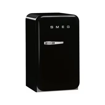 Smeg FAB5RBL5 Tek Kapılı Statik D Enerji Sınıfı 40 lt Vintage Siyah Solo Buzdolabı