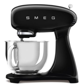 Smeg SMF03 800 W Hamur Yoğurmalı Çırpıcılı Siyah Standlı Mikser