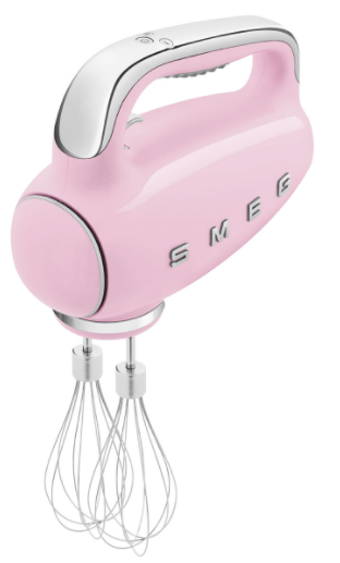 Smeg HMF01 250 W Hamur Yoğurmalı Çırpıcılı Pembe Tekli Mikser