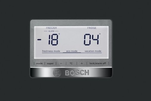 Bosch KGN56ABF0N Çift Kapılı Statik F Enerji Sınıfı 508 lt Siyah Alttan Donduruculu Solo Kombi Tipi Buzdolabı