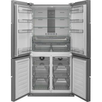 Vestel FD65102 Ex 4 Kapılı Nofrost F Enerji Sınıfı 588 lt Inox Alttan Donduruculu Solo Gardrop Buzdolabı