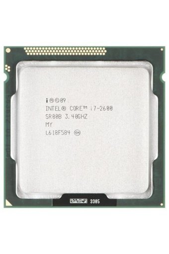 Intel i7 2600 4 Çekirdekli 3.4 GHz 3.8 GHz Turbo Hız 8 MB Önbellek LGA1155 Soket Tipi İşlemci