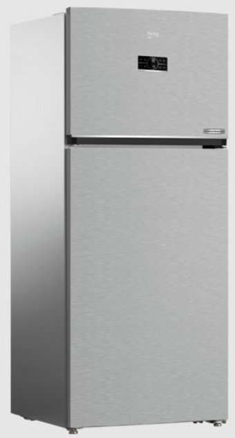 Beko 978590 EI Çift Kapılı Statik D Enerji Sınıfı 557 lt Inox Üstten Donduruculu Solo Kombi Tipi Buzdolabı