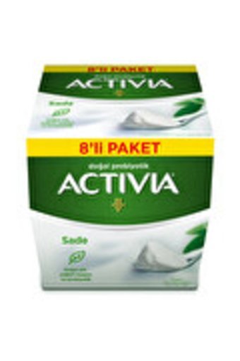 Activia Kaymaksız Yoğurt 8x100 gr