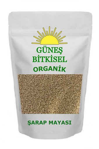 Güneş Bitkisel Organik Kuru Şarap Mayası 500 gr