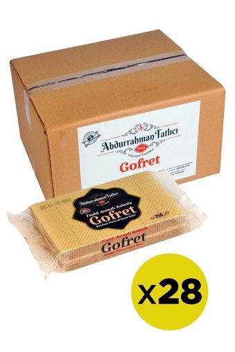 Abdurrahman Tatlıcı Kakaolu Gofret 28x250 gr