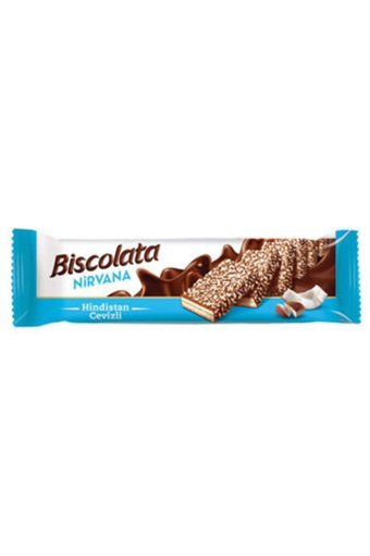 Biscolata Nirvana Hindistan Cevizli Gofret 10x100 gr