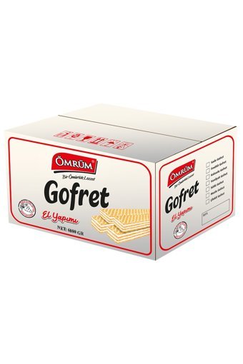 Ömrüm Fındıklı Gofret 24x200 gr