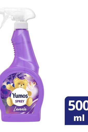 Yumoş Lavanta Kokulu Sprey Çamaşır Parfümü 500 ml