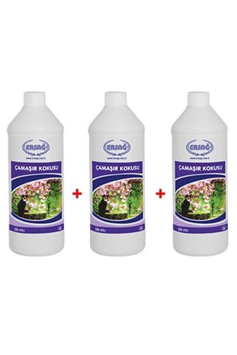 Ersağ Çiçek Pudra Yeşil Orman Kokulu Sıvı Çamaşır Parfümü 3x500 ml