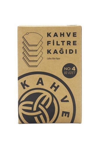 Kahve Dünyası 4 Numara Filtre Kahve Kağıdı 80'li