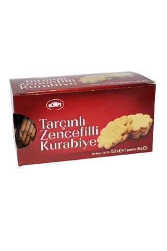 Bompi Zencefilli Tarçınlı Bisküvi 150 gr