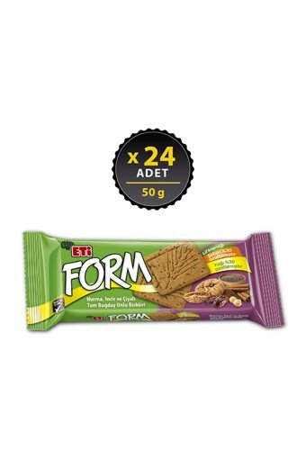 Eti Form Çiyalı Hurmalı İncirli Bisküvi 24x50 gr