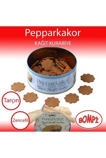 Bompi Pepparkakor Tarçınlı Zencefilli Bisküvi 400 gr