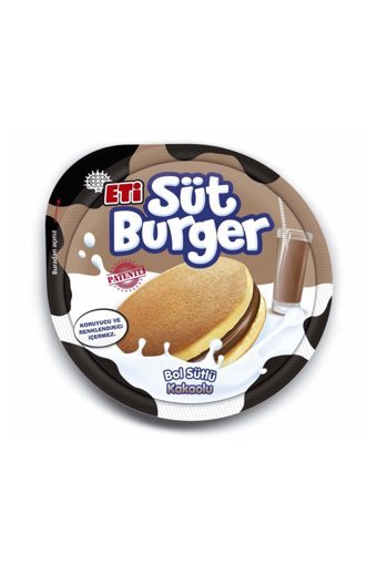 Eti Süt Burger Sütlü-Kakaolu Kek 16x35 gr