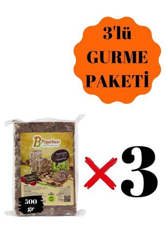 Pınarbaşı Kavurma Dilimli 3x500 gr