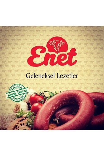 Enet Acısız Dana Sucuğu Kangal 1 kg