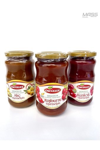 Öncüller Alıç-Kızılcık-Kuşburnu Marmelatı 3x430 gr