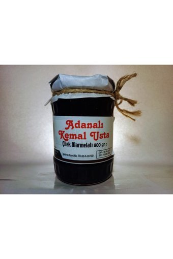 Adanalı Kemal Usta Çilek Marmelatı 800 gr