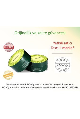 Bıoaqua Kolajenli Göz Altı Jel Maske 60 Adet