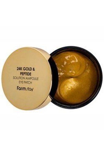 Farmstay 24K Gold & Peptide Göz Altı Jel Maske 60 Adet