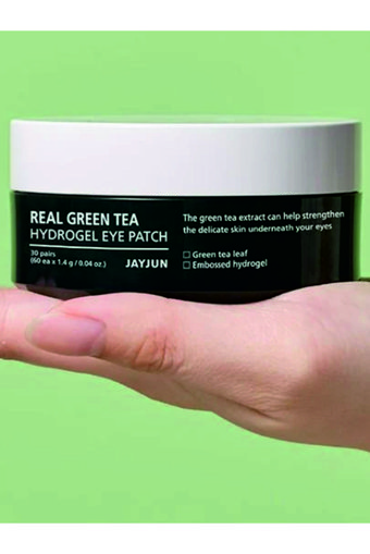 Jayjun Real Green Tea Kolajenli Göz Altı Jel Maske 60 Adet