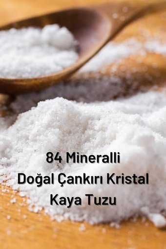 Hanzade Bitkisel İyotlu Kristal Kaya Tuzu Paket 10 kg