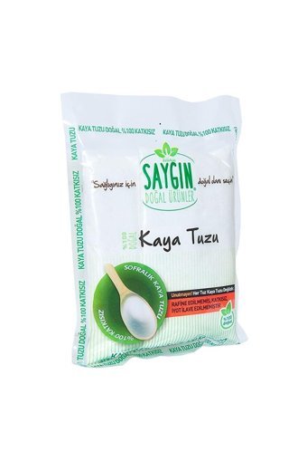 Saygın İyotsuz Toz Kaya Tuzu Paket 500 gr