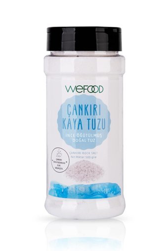 Wefood İyotlu Toz Kaya Tuzu Kavanoz 500 gr