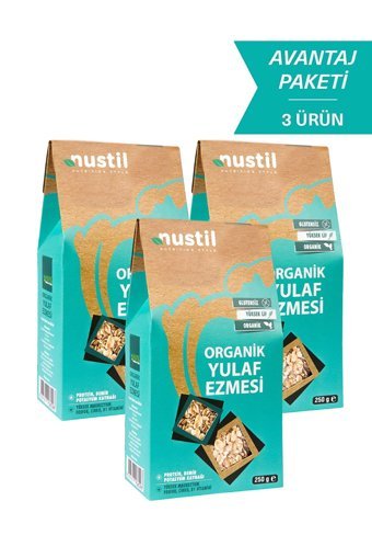 Nustil Glutensiz Yulaf Ezmesi 3x250 gr